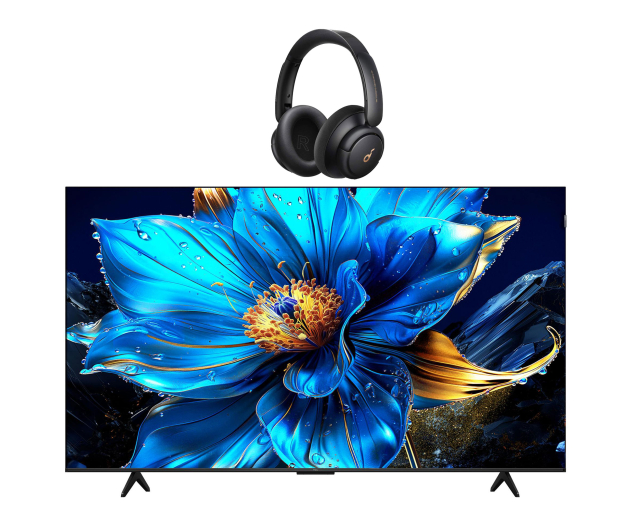 TCL 75P7K 75" 4K QLED Google TV + Life Q30 (Upgraded) czarne - 1530179 - zdjęcie